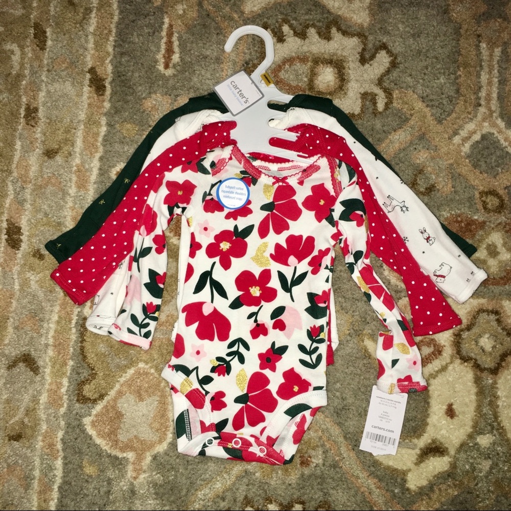Carters Baby Girl Onesie Set